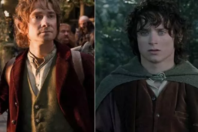 Bilbo Baggins and Frodo