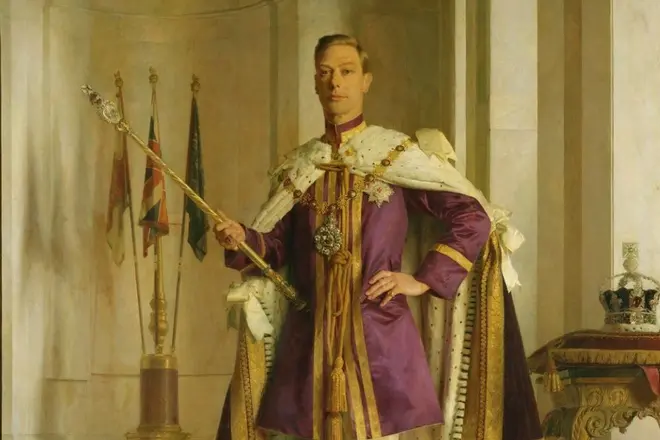 Karaliaus George VI portretas