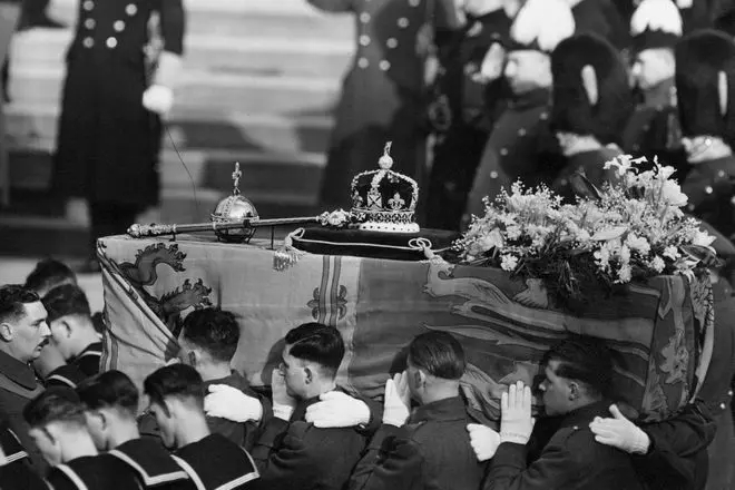 Funeral George VI.
