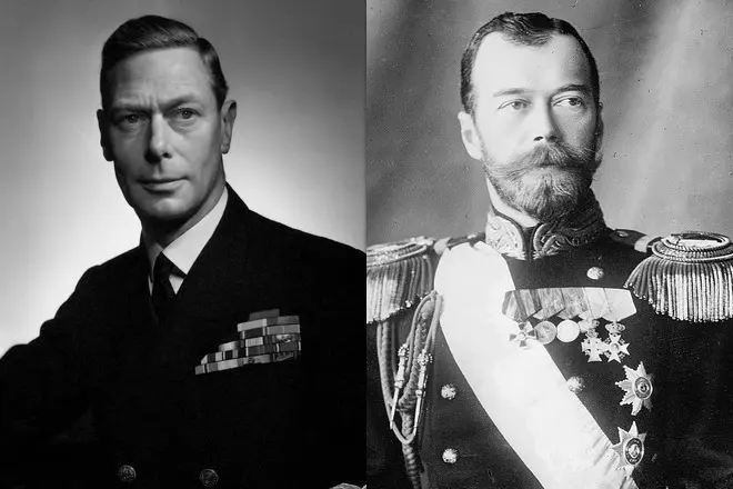 Georg VI en Nikolai II