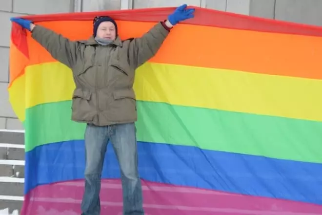 Si Nikolai Aleksseev nagbarug alang sa mga katungod sa LGBT