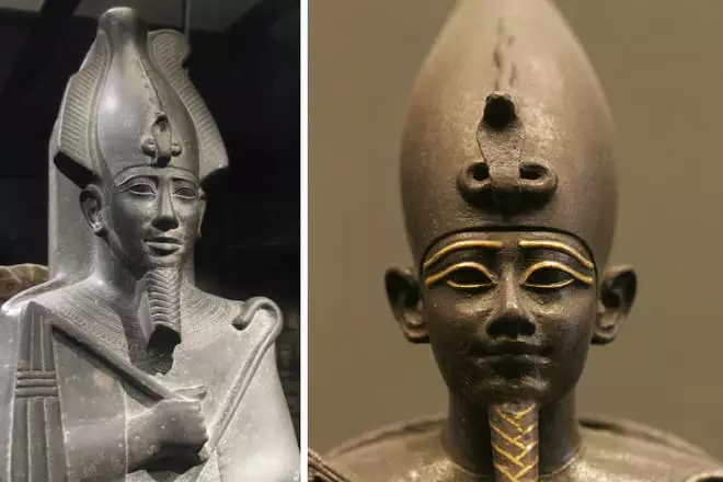 Statue af Guds Osirisa