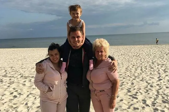 Sergey Piskun với gia đình