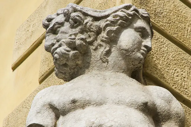 Escultura de Janus.