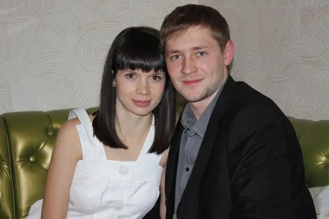 Ekaterina Saibel ir jos vyras Aleksandras