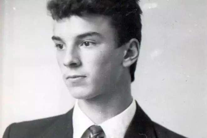 Andrei Klimanov em sua juventude