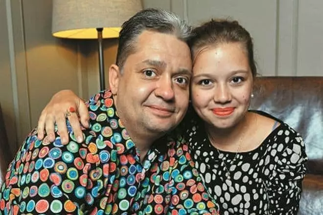 Dmitry Barkov amb la seva filla