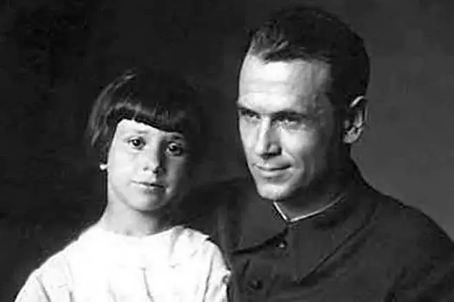 Boris Babochkin lányával Natalia