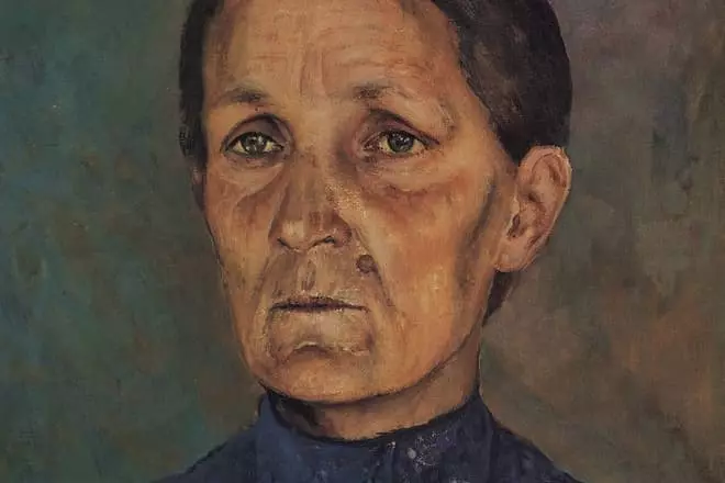 Portrait ya mama Kuzma Petrova-vodkina.