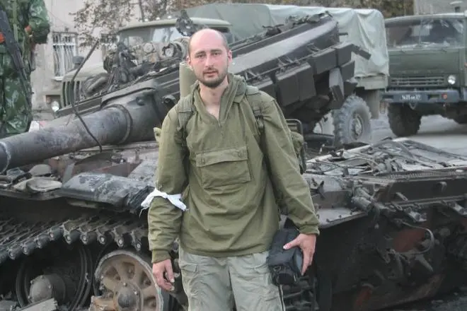 Аркадиј Бабченко во војна