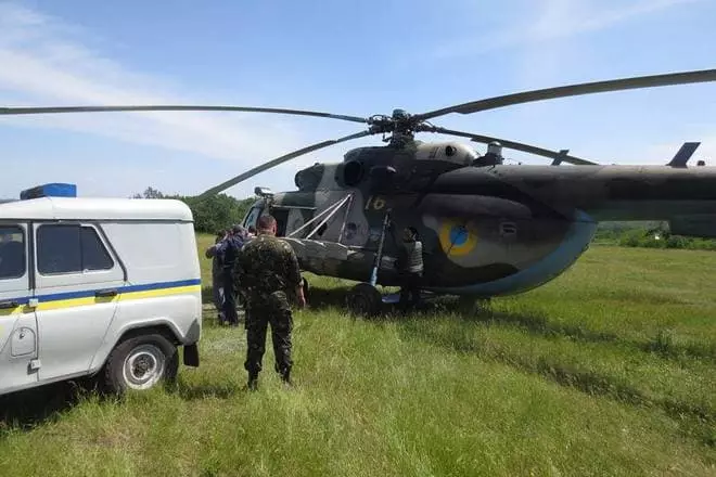 Arkady Babchenkoがほとんど亡くなったヘリコプター