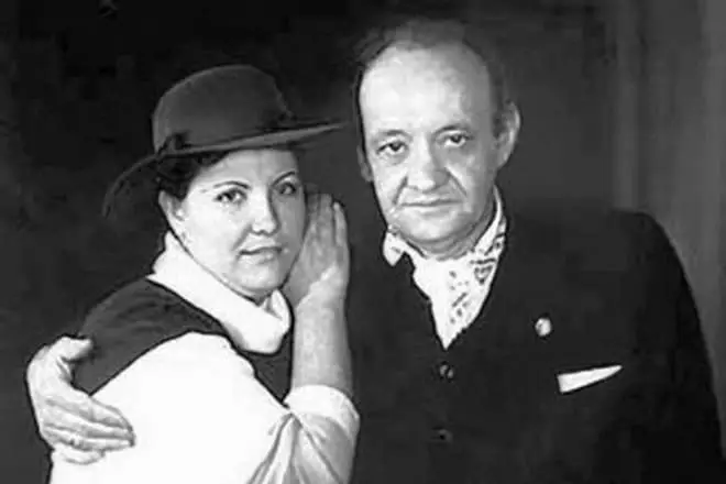Lev Perfilov og hans kone Vera