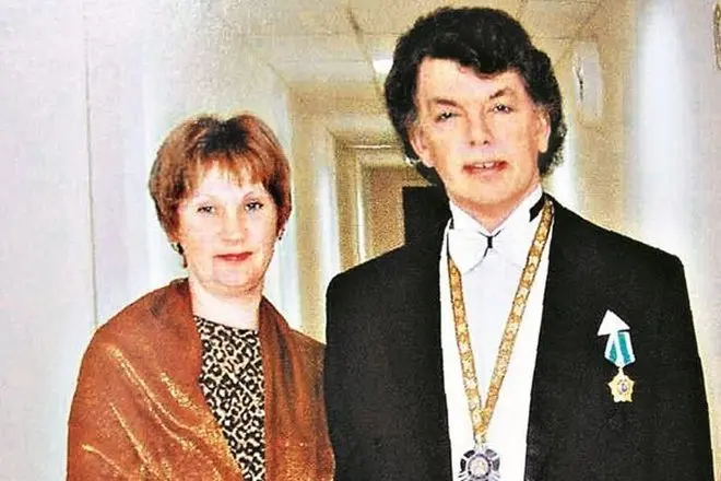 Sergejus Zakharovas ir jo žmona Alla