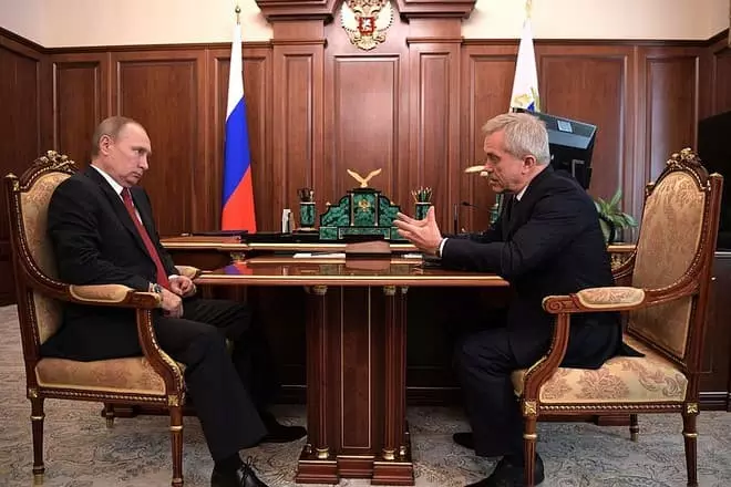 Vladimir Putin eta Evgeny Savchenko