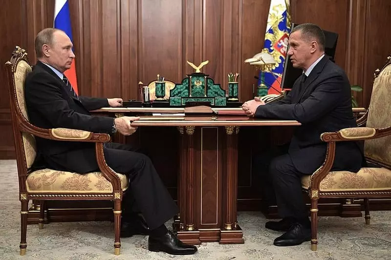 Vladimir Poutine et Yuri Truttev