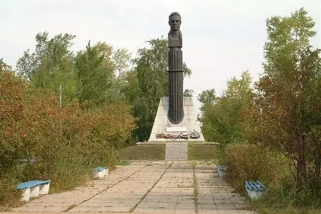 Der Ort des Todes des Kosmonaut Vladimir Komarov