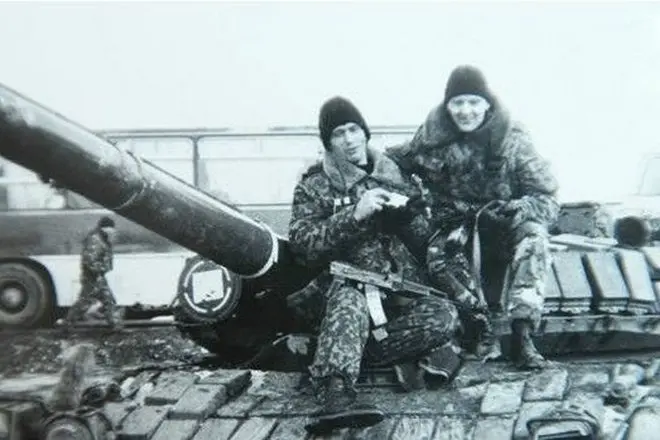 Alexander Litvinenko katonai szolgálatban