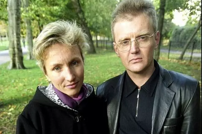Alexander Litvinenko agus a bhean chéile Marina