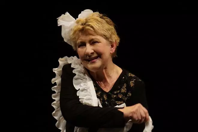 Irina Sokolova i teatret i 2018