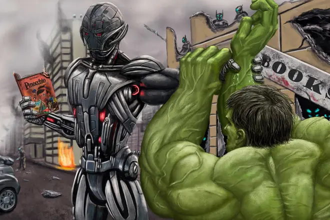 Altron vs Hulk.