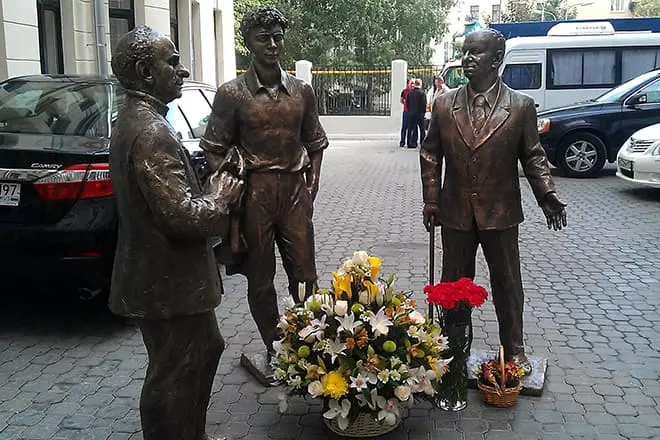 亞歷山大Vampilov，Viktor Pink和Alexander Volodin的紀念碑