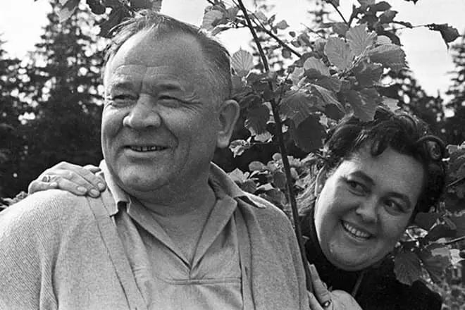 Boris Andreev og hans kone Galina
