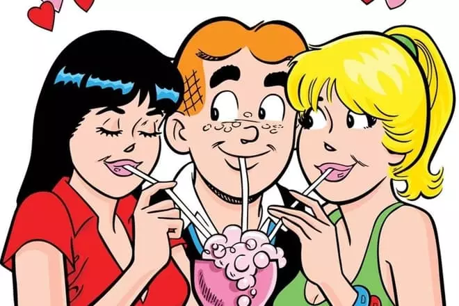 Archie Andrews، Batty Cooper و Veronica Lodge در کمیک
