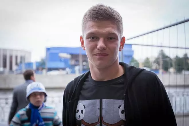 Footballer Oleg Shatov