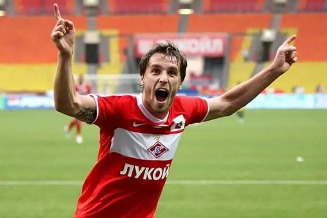 Football player Dmitry Kombarov