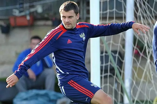 George Pucennikov in het Russische nationale team