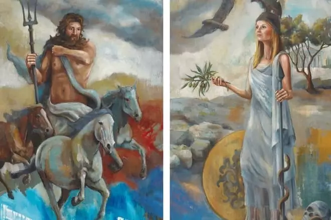 Poseidon ja Athena
