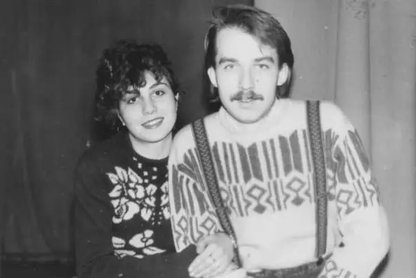 Cyril Polihin e sua esposa Svetlana Strogov