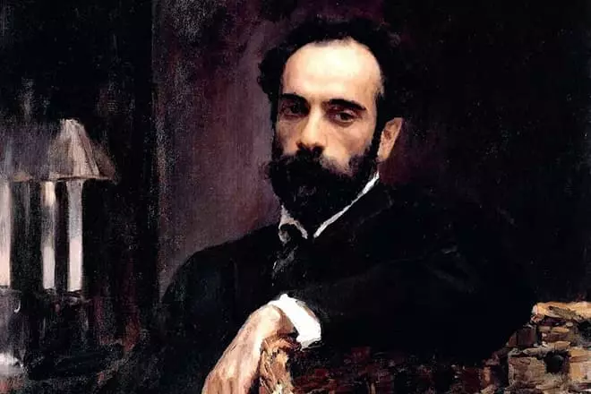 Retrato de Isaac Levitana