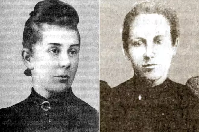 انا Turchaninova اور اس کی بیٹی varbara.