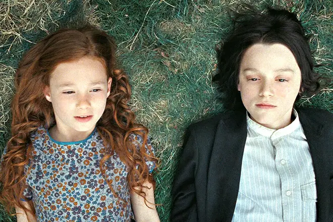 Lily Potter og Severus Snape som barndom