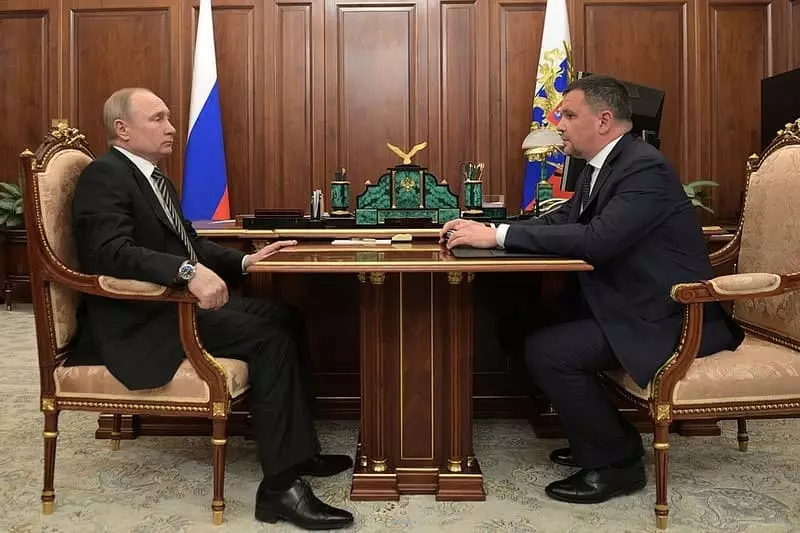 Maxim Akimov und Vladimir Putin