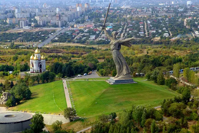 Mamaev Kurgan i Volgograd