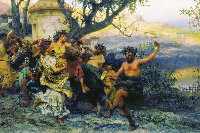 Feiertage zu Ehren von Dionysos