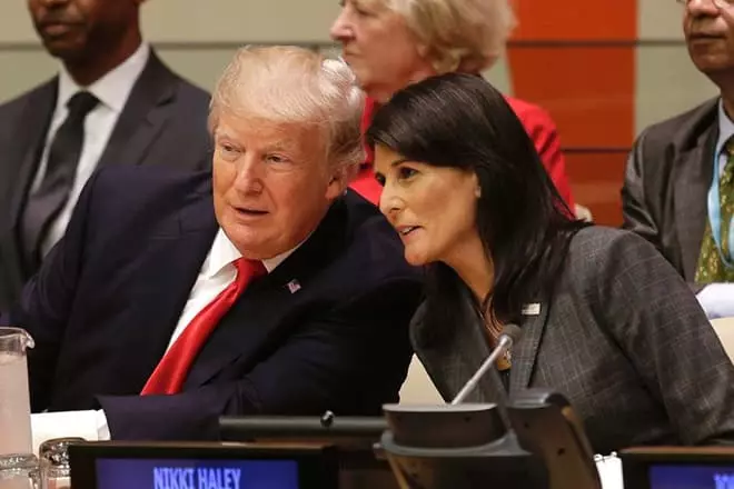 Nikki Haley i Donald Trump