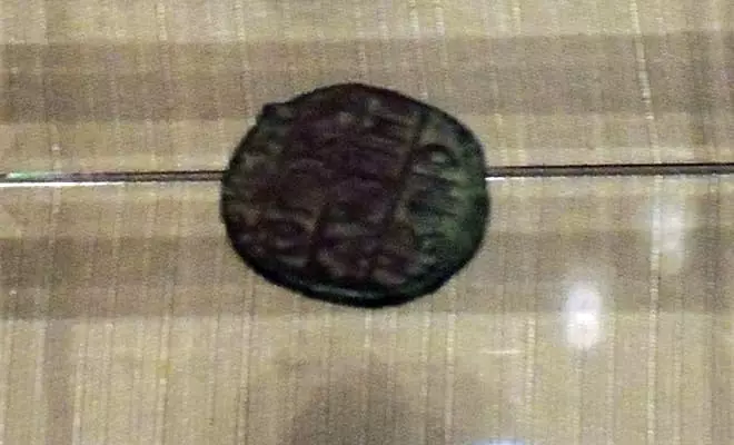 Манета з надпісам «Вялікі князь Іван Іванавіч, сын Івана III»