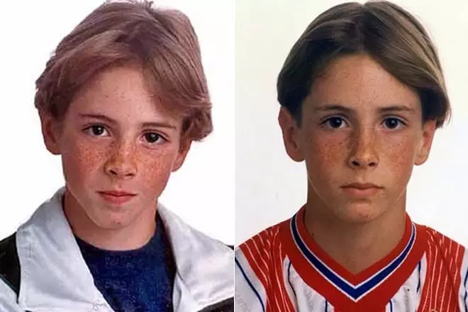 Fernando Torres khi còn nhỏ