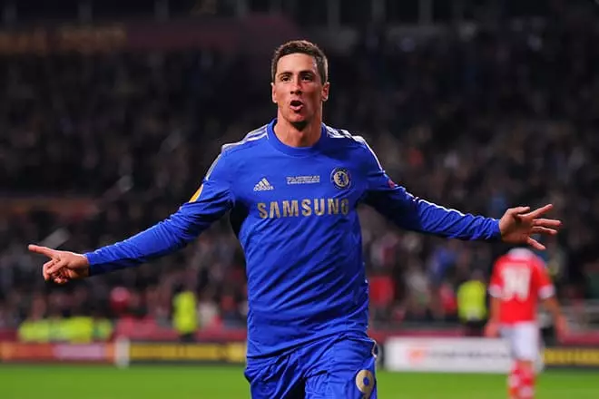 Fernando Torres trong Câu lạc bộ Chelsea