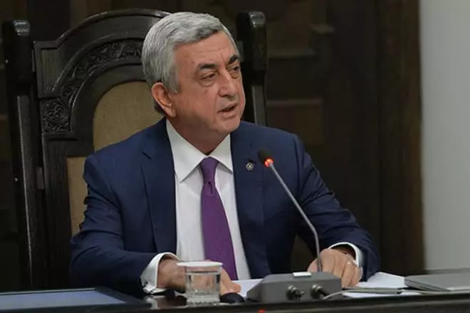 Serzh Sargsyan pada tahun 2018