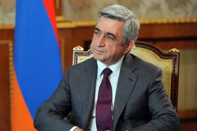 นักการเมือง Serzh Sargyan