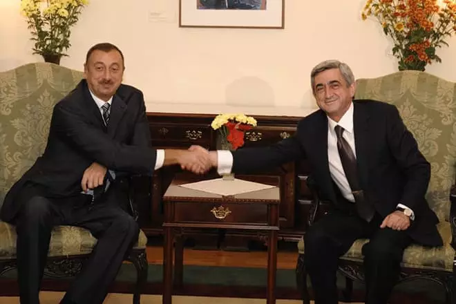 Serzh Sargsyan uye Ilham Aliyev