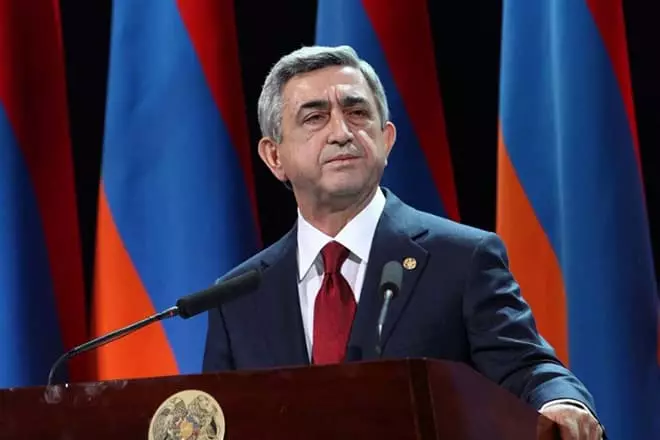 Predsednik Serzh Sargsyan.