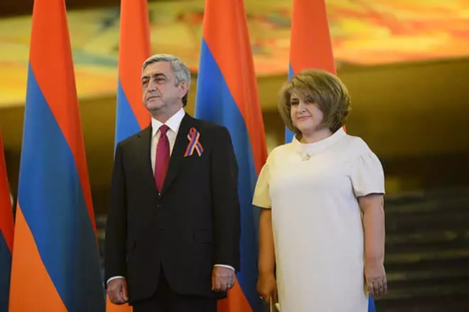 Serzh Sargsyan og hans kone