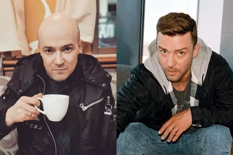 Ilya Rams và Justin Timberlake tương tự
