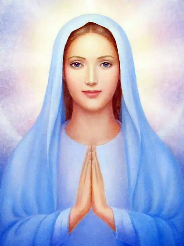 Virgo Maria - Biografi, Foto, Ubesmittet Opfattelse, Bøn, Ikon, Tempel, Jesus Kristus