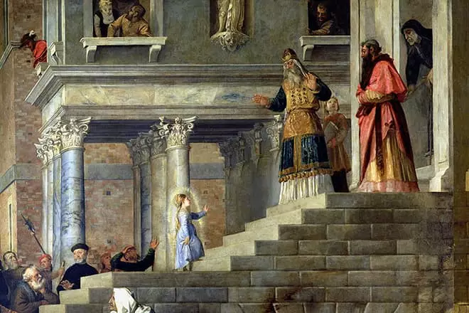 Mergelės Marijos įvedimas šventykloje